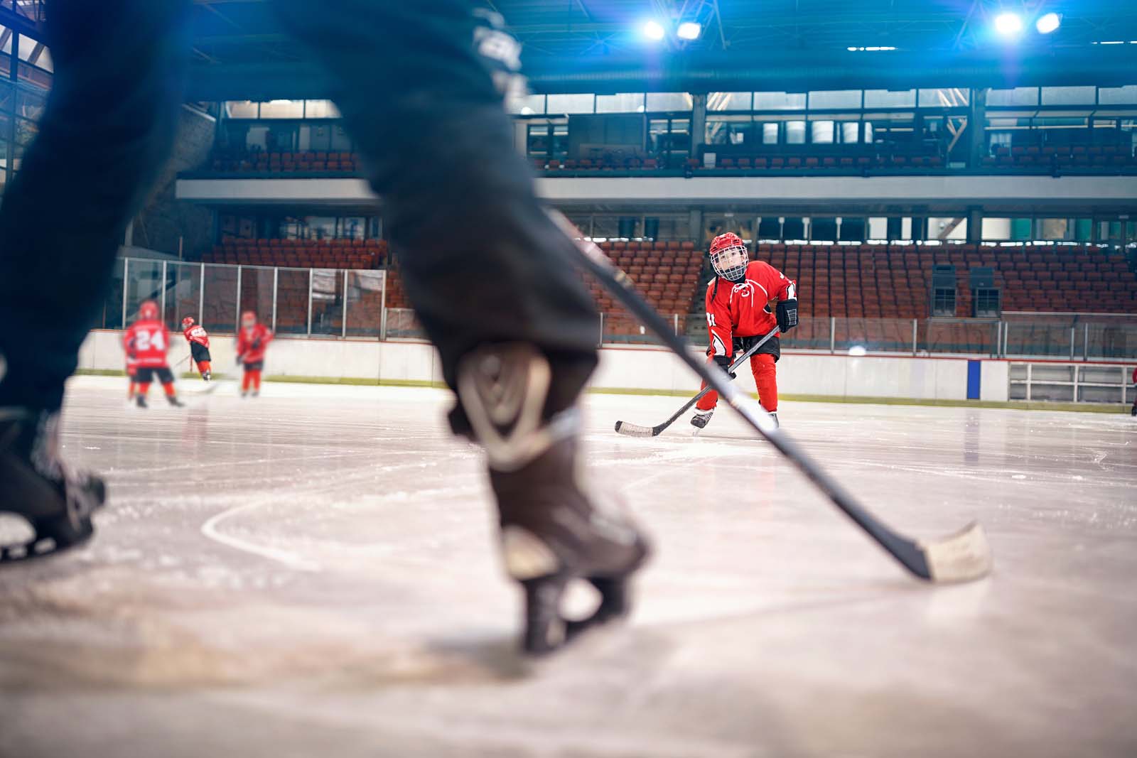 Hockey coaching training